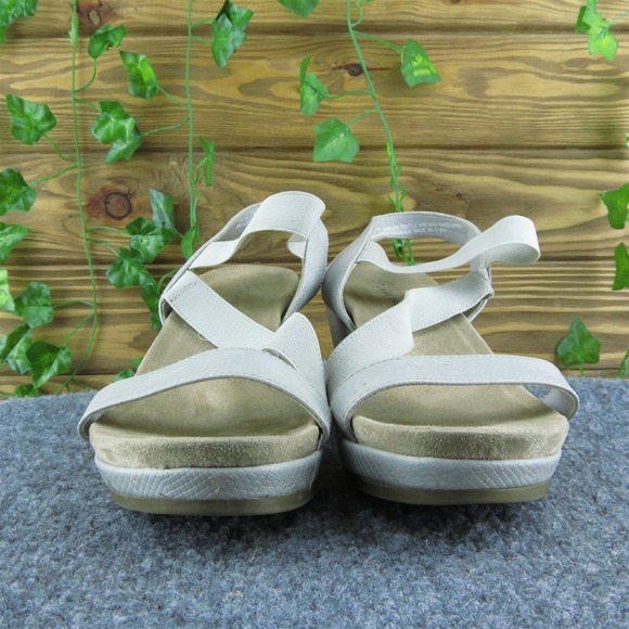 Wear. Ever. Gredda Women Strappy Sandal Shoes Gray Synthetic Size 7.5 Medium - Picture 2 of 9